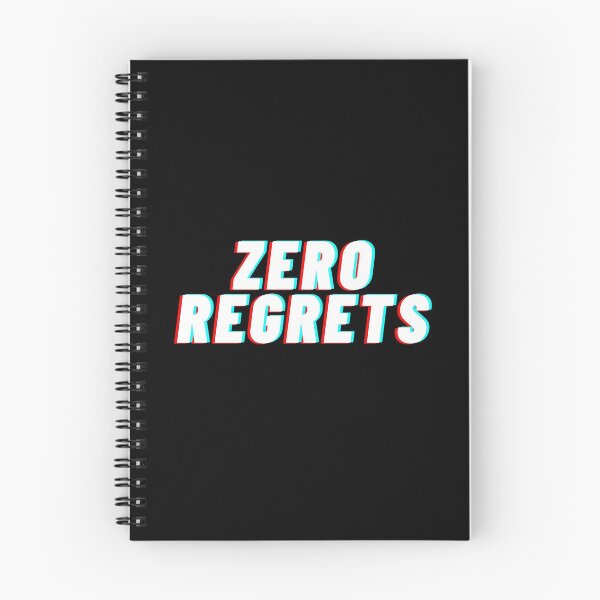 Item preview, Zero Regrets - designed and sold by LinniesTees.