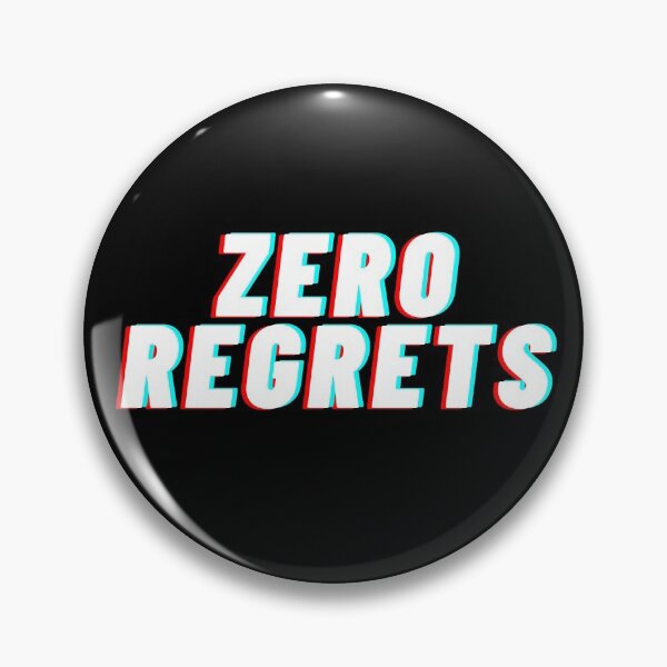 Item preview, Zero Regrets -  designed and sold by LinniesTees.