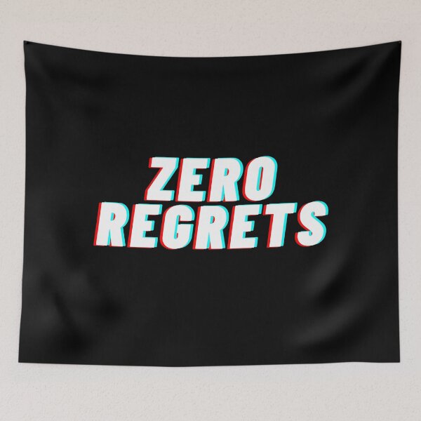 Item preview, Zero Regrets -  designed and sold by LinniesTees.