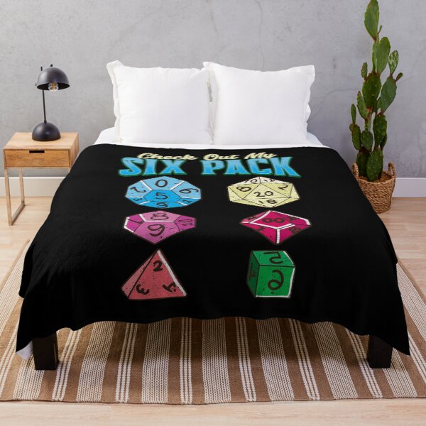 Item preview, Funny Check Out My Six Pack RPG Gaming Dice Pun designed and sold by perfectpresents.