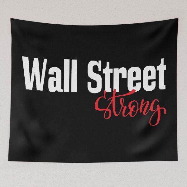 Item preview, Wall Street Strong Stock Market Stock Trading Bull Bear Market designed and sold by ProjectX23.