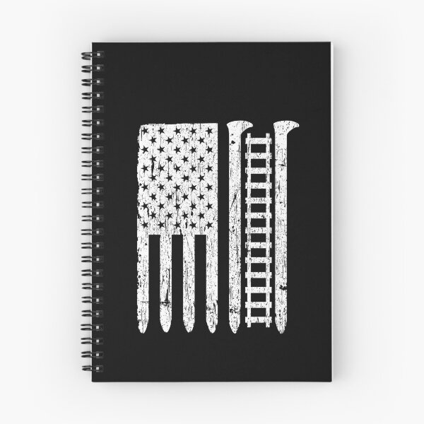 Item preview, railroad spike american flag Train Gift for railway workers vintage designed and sold by skulltshirt.