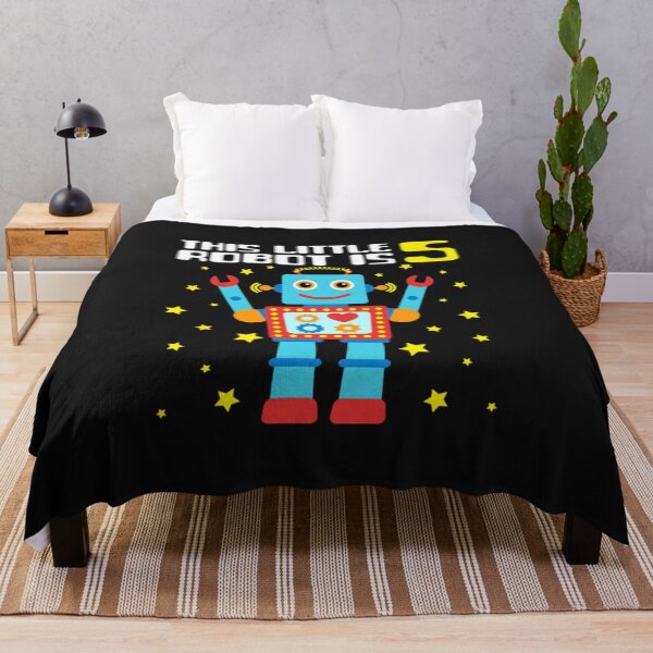 Item preview, Robot Birthday Kids Robot Shirt 5th Birthday designed and sold by GiteLois.