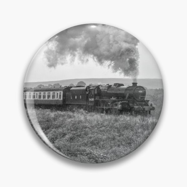 Item preview, Black 5 on a Misty Day - Black and White designed and sold by Steve H Clark.