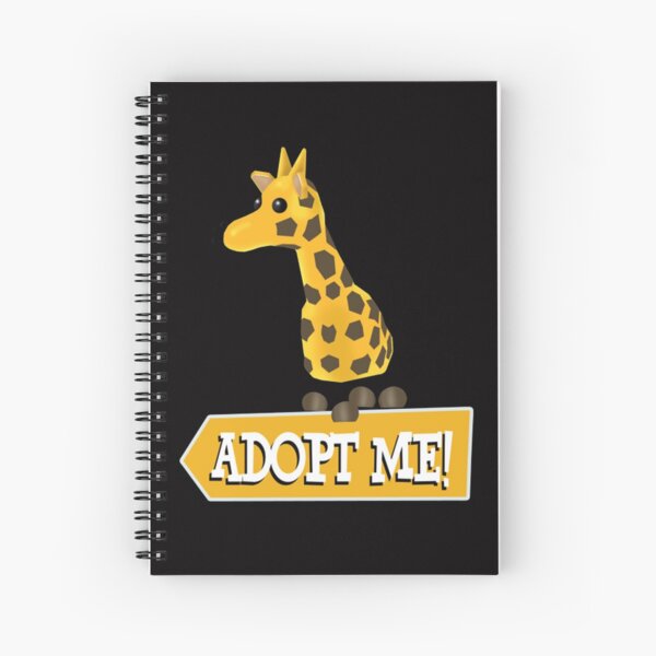 Roblox Adopt Me Spiral Notebooks Redbubble - roblox number for johny johny performed by myself