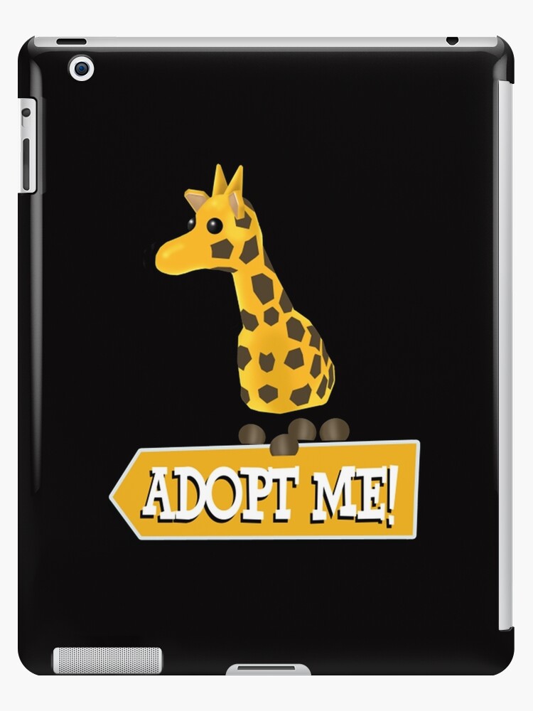 Adopt Me Roblox Giraffe Ipad Case Skin By Cummerata96 Redbubble - giarffe roblox game