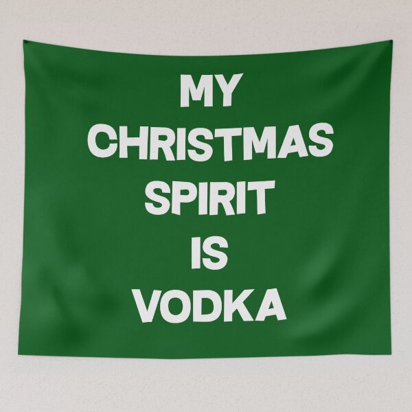 Item preview, My Christmas Spirit Is Vodka designed and sold by dacdibac.