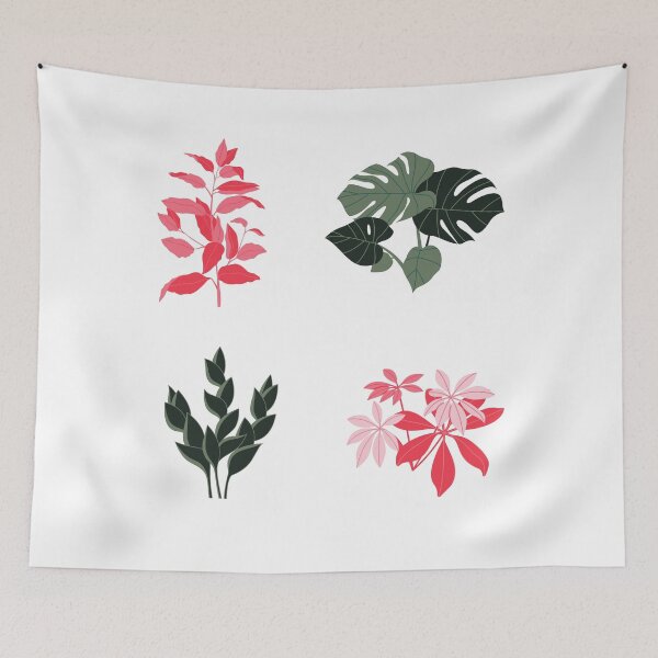 Item preview, Pink and Green Cute Plants for Architects/ Designers designed and sold by A. P..