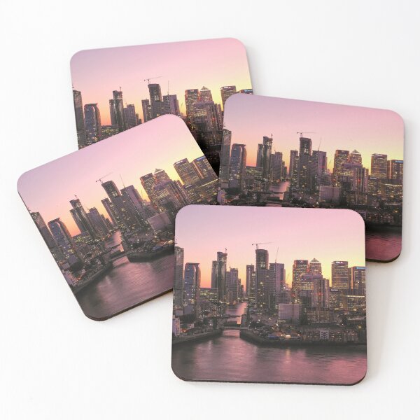 Item preview, London Canary Wharf Sunset designed and sold by OctoVision.