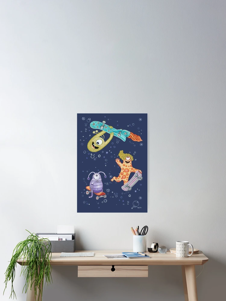 Thumbnail 2 of 3, Poster, Monster Fun designed and sold by Ruta.