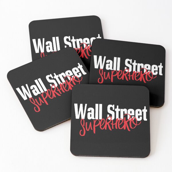 Item preview, Wall Street Superhero Stock Market Stock Trading Bull Bear Market designed and sold by ProjectX23.