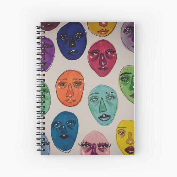Item preview, abstract faces designed and sold by maliacollins.