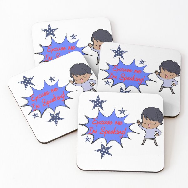 Item preview, Excuse Me I'm Speaking Design designed and sold by BoBiBi Designs.