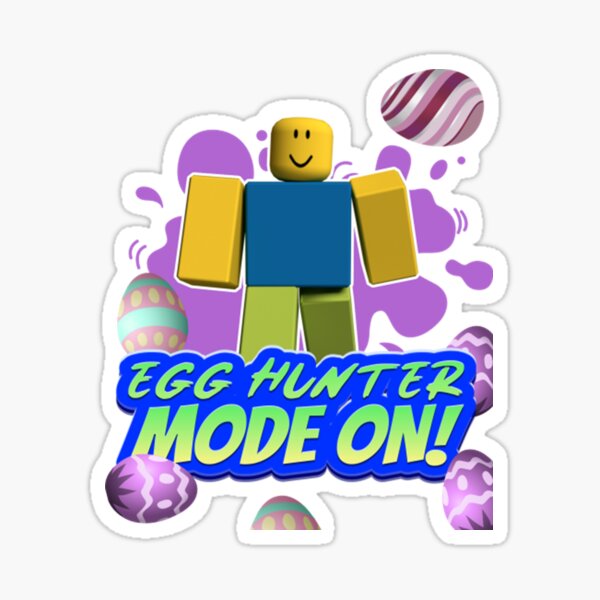 Easter Egg Hunt Stickers Redbubble - captain marvel roblox egg hunt