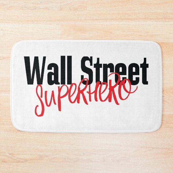 Item preview, Wall Street Superhero Stock Market Stock Trading Bull Bear Market designed and sold by ProjectX23.