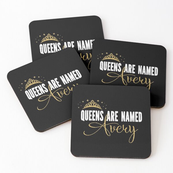 Item preview, Queens Are Named Avery Personalized First Name Girl design designed and sold by Grabitees.