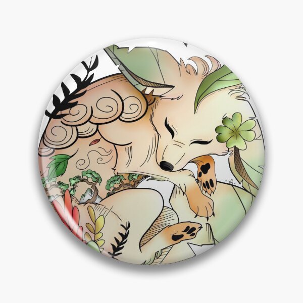 Item preview, sleepy nature fox designed and sold by Artbeat03.