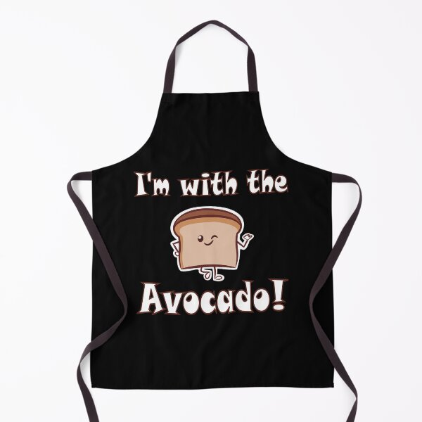 Item preview, I'm with the avocado toast white designed and sold by LomaStore.