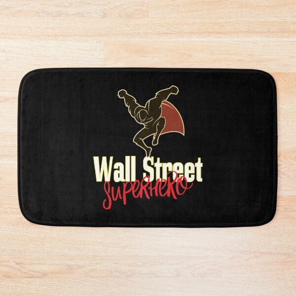 Item preview, Wall Street Superhero Stock Market Stock Trading Bull Bear Market designed and sold by ProjectX23.