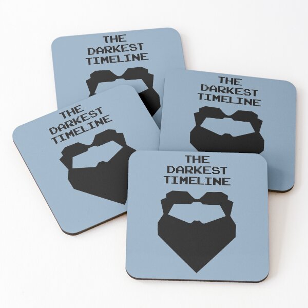 Item preview, The Darkest timeline Community evil beard - Remedial Chaos Theory episode designed and sold by Deegital18.