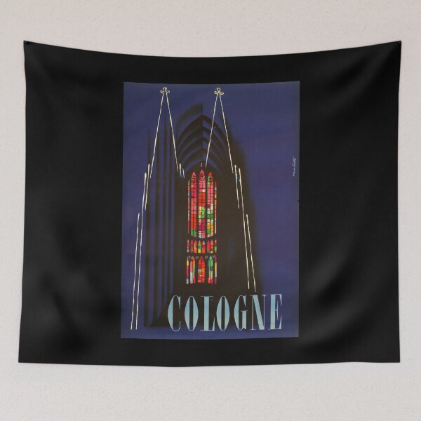 Item preview, retro classic Cologne poster designed and sold by CorasPosters.