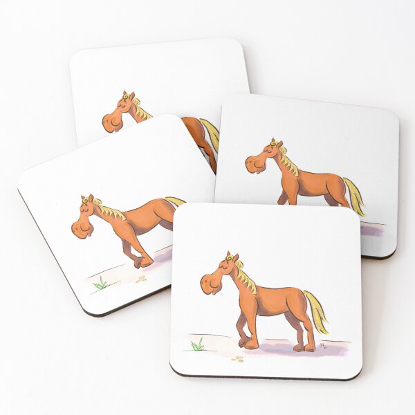 Item preview, Cartoony horse designed and sold by Daniela Gaidano.