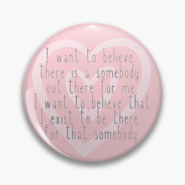 Item preview, Lily I want to believe quote designed and sold by BloompodDesigns.