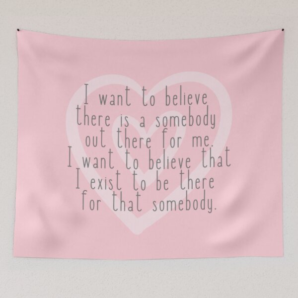 Item preview, Lily I want to believe quote designed and sold by BloompodDesigns.