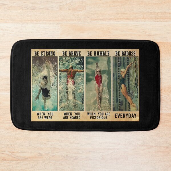 Item preview, Swimming Lovers Be Strong When You Are Weak designed and sold by DebraGiftShop.