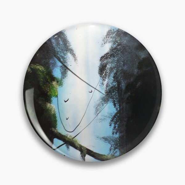 Item preview, Waterfall jungle painting designed and sold by joevinten.