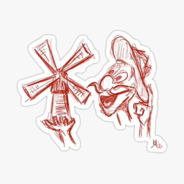 Don Quixote Sticker
