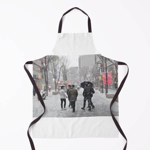 Item preview, Snowing in Insadong, Seoul designed and sold by Mike Ashley.
