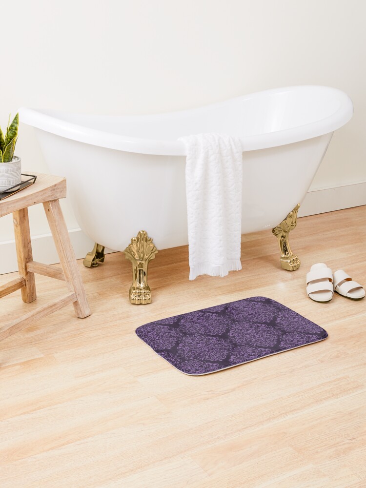 Thumbnail 1 of 6, Bath Mat, Damask Barok designed and sold by Art-Foto .be.