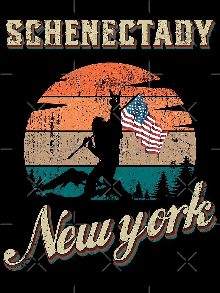 Discover Schenectady New York Premium Matte Vertical Poster