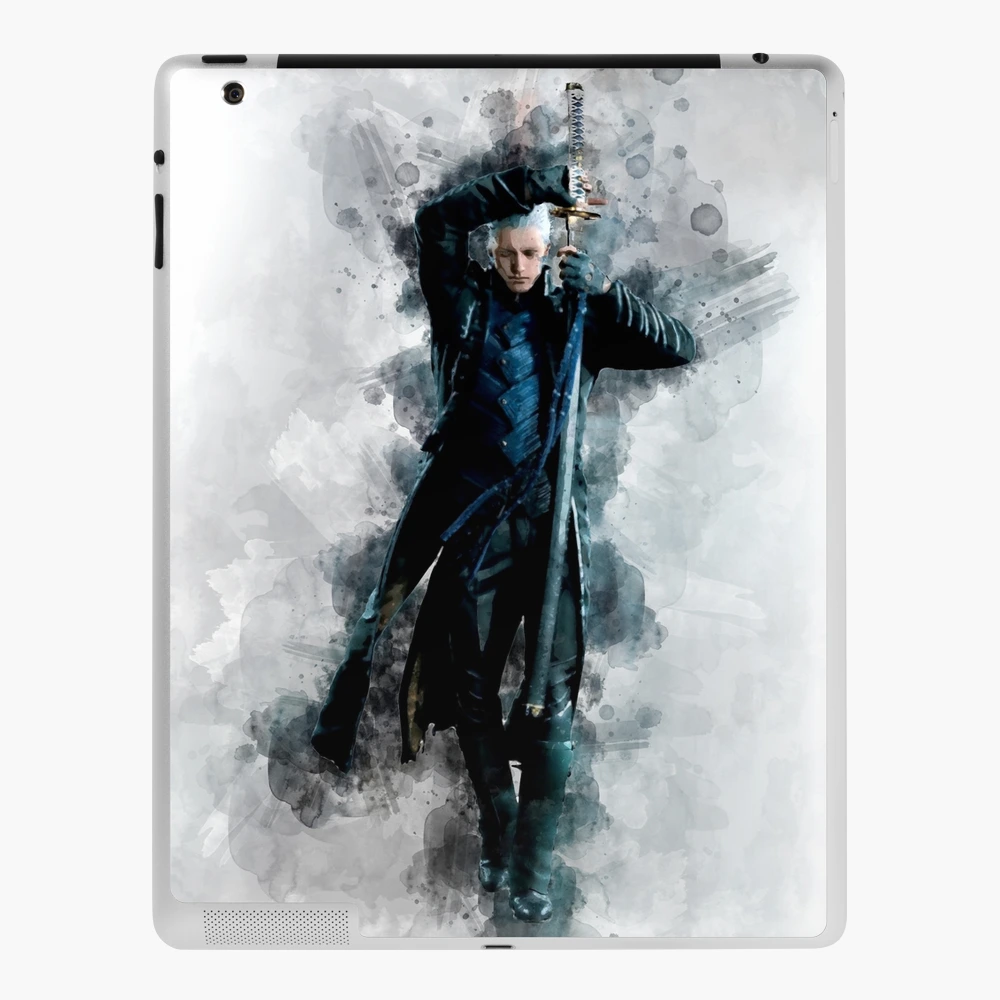 Vergil Devil May Cry funny face meme iPad Case & Skin for Sale by  KefrostDs