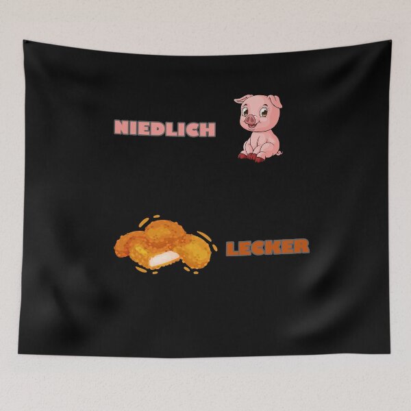 Item preview, Pork Schnitzel Cute And Tasty designed and sold by DELMEO.