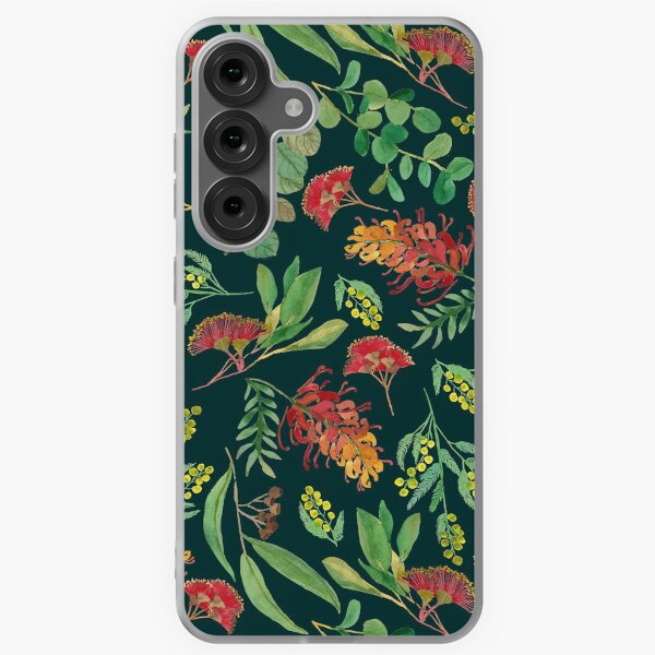 Item preview, Australian Botanical Flowers and Foliage Eucalyptus Green designed and sold by Cecilia Mok.