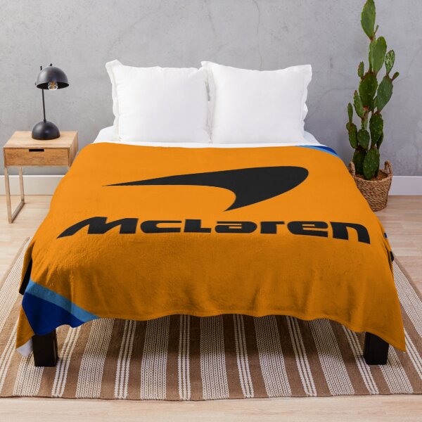 McLaren F1 Logo abstrakte Designformel 1 Fleecedecke