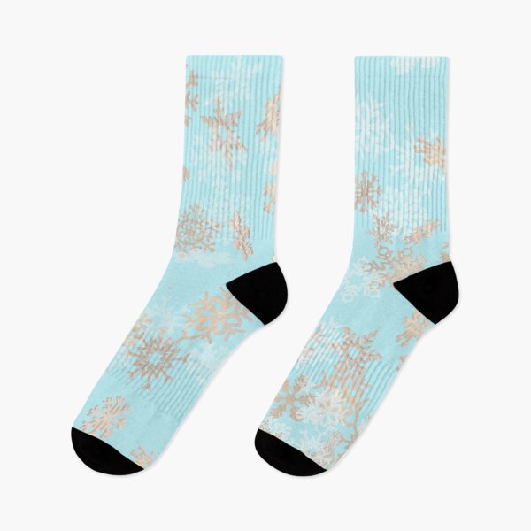 Item preview, Falling snowflakes pattern on blue background designed and sold by simonbratt.