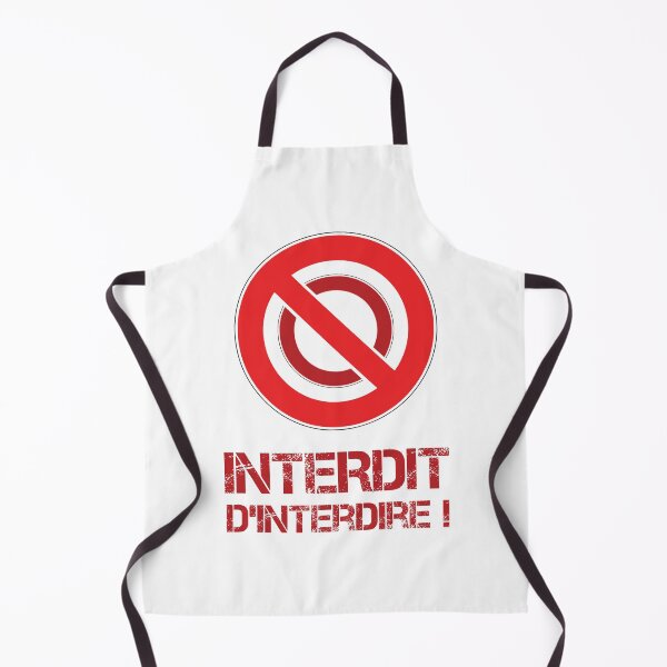 Item preview, Forbidden to forbid - Message Humor Interdiction designed and sold by rubislys.