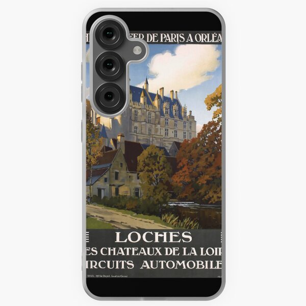 Item preview, retro classic PARIS ORLEANS Loches poster designed and sold by CorasPosters.