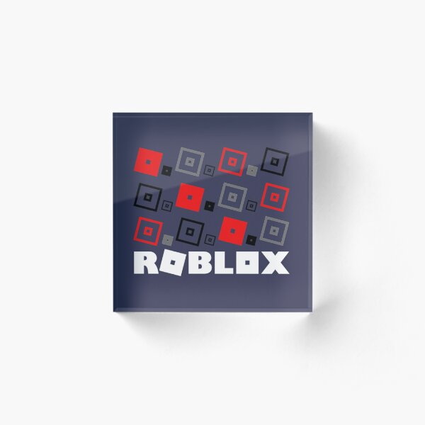 Noob Acrylic Blocks Redbubble - block destroyer roblox