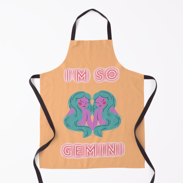 Artikelvorschau, Ich bin so Gemini Zodiac Design in Orange entworfen und verkauft von LuckyKermit.