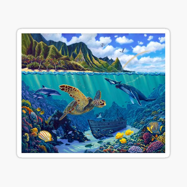 Bali Hai Reef Sticker