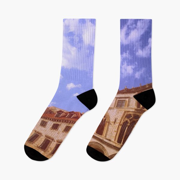 Item preview, Blue sky over old city in Dubrovnik designed and sold by readytotravel.