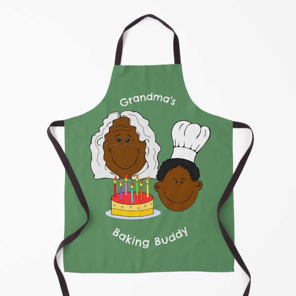 Item preview, Grandma's Baking Buddy African American Boy Chef designed and sold by LeftFieldFunny.