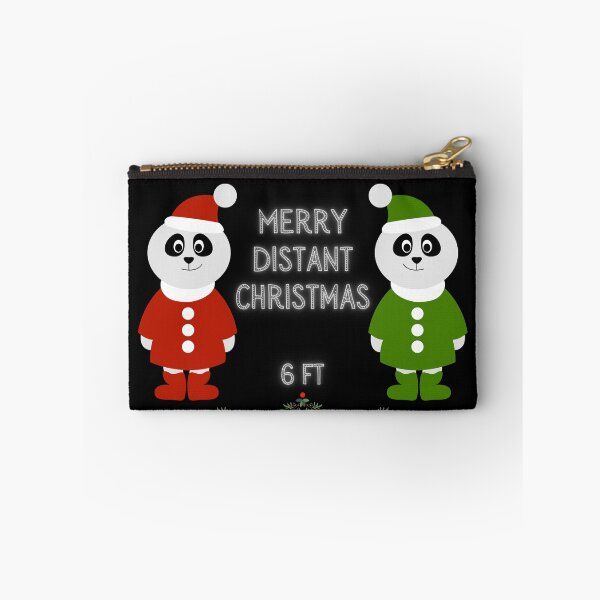 Item preview, Merry Distant Christmas, Socially Distant Christmas, 6 ft, Panda designed and sold by Cosmic Dust.