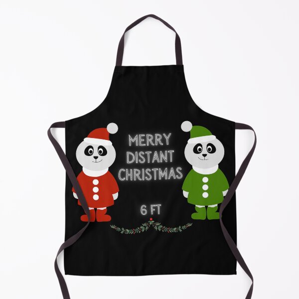 Item preview, Merry Distant Christmas, Socially Distant Christmas, 6 ft, Panda designed and sold by Cosmic Dust.