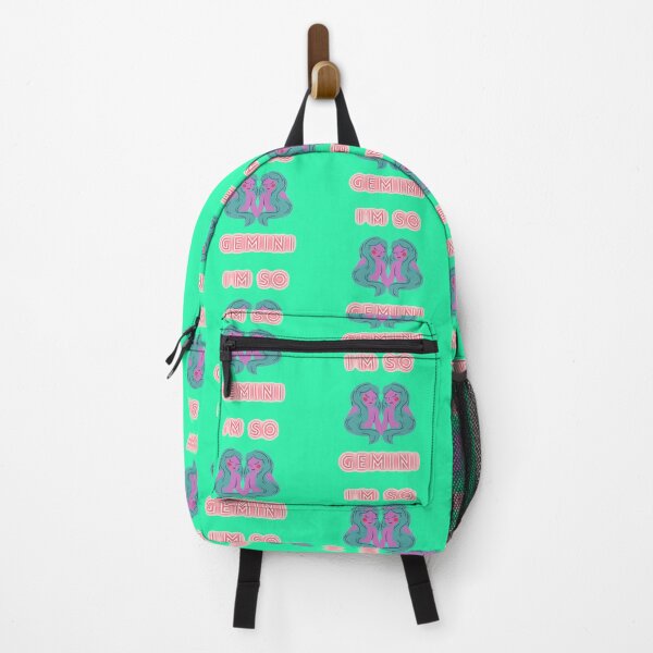 Artikelvorschau, Ich bin so Gemini Zodiac Design in Cyan entworfen und verkauft von LuckyKermit.