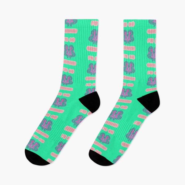 Artikelvorschau, Ich bin so Gemini Zodiac Design in Cyan entworfen und verkauft von LuckyKermit.